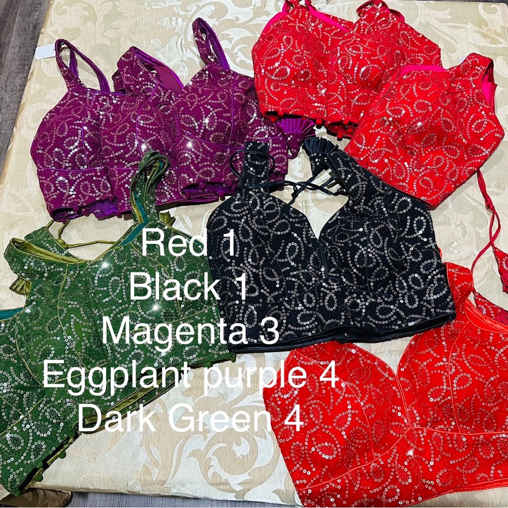 Sequin blouses